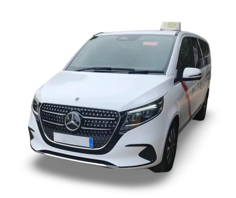Taxi Van de 7 plazas en Madrid
