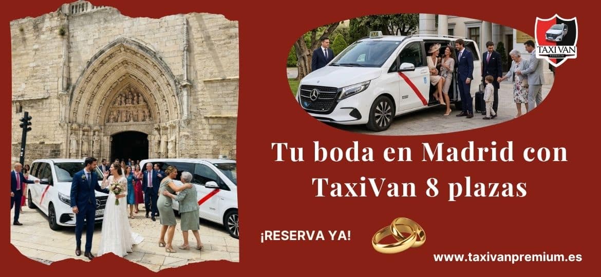 Taxi Premium Grande bodas Madrid