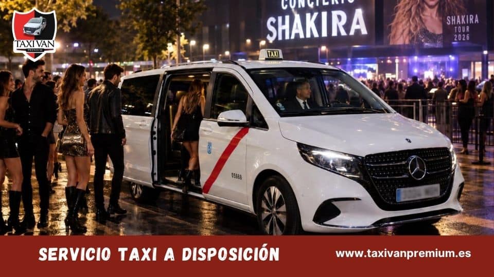 Taxi van mercedes 8 plazas SHAKIRA - Taxi Van Premium